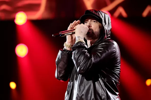 Eminem Performs His Own Superhero Stunts in 'Houdini' Blooper Reel: 'Don't Try This at Home!!!'